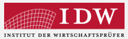Logo des IDW (Institut der Wirtschaftsprüfer) – Mitgliedschaft der Jens Briese Steuerberatung für Wirtschaftsprüfung, Steuerberatung und betriebswirtschaftliche Beratung